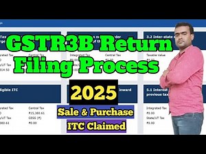 GSTR3B Return Filing prcess || gst return filing process step-by step ||