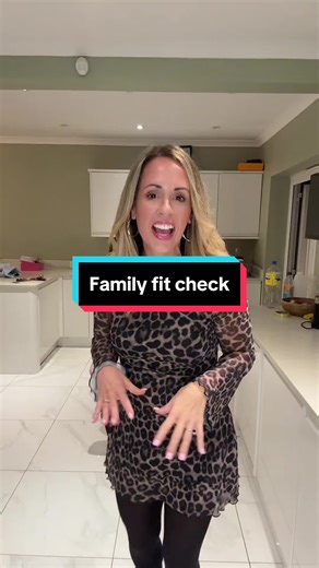 Family Fit Check for a Party Night