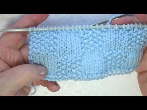 Rice Grain Jersey Checkerboard Knitting Tutorial - La Grenouille Tricote