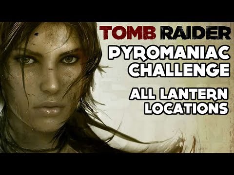 Tomb Raider - Pyromaniac Challenge (All Lantern Locations - Mountain Temple)