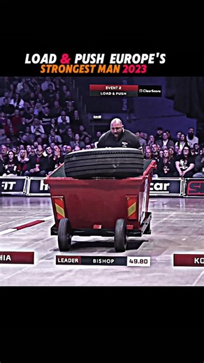 Load & Push FULL EVENT | Europe's Strongest Man 2023 #bodybuilding #gym #viral