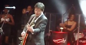 Michael J Fox Playing Johnny B Goode LIVE