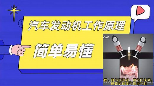 汽车发动机工作原理动画展示，汽车发动机是如何工作的？