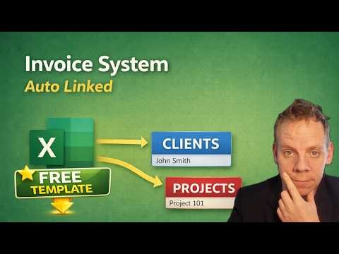 Link Invoices to Clients & Projects Automatically in Excel VBA