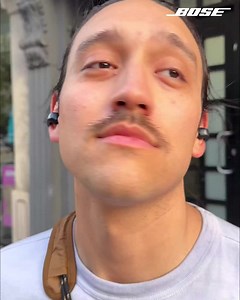 Ultra Open Earbuds’ open-ear design lets you listen to your music and still hear the world around you. See how it works like magic. | Bose