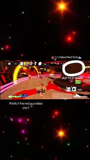 finally I have the one red guy killed yay !! ^^ #roblox #butifyoucloseyoureyes