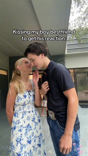 Kiss good friends and see their reactions#love #kiss #bestfriendkiss #bestfriend #couple