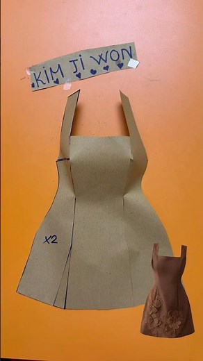 Basic & Easy Dress Pattern Making Tutorial ✨🪡 #diy #fashion #sewing #pattern #sewingtutorial