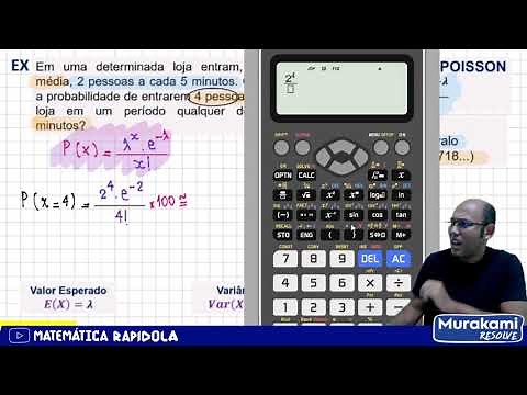 DISTRIBUIÇÃO DE POISSON DE PROBABILIDADE