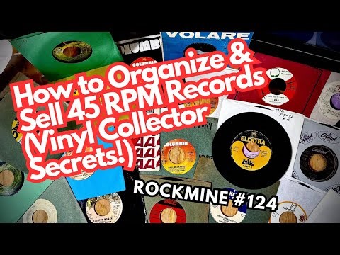 How to Organize & Sell 45 RPM Records (Vinyl Collector Secrets!) RockMine #124