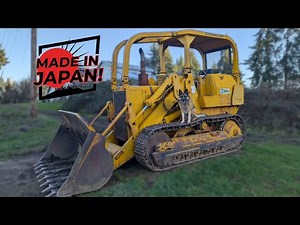 Estate sale score! Why was this track loader so cheap? - Caterpillar 955L