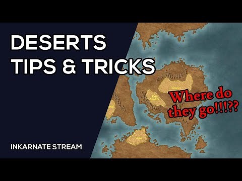 DESERTS: Tips & Tricks | Inkarnate Stream