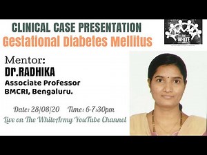 GESTATIONAL DIABETES MELLITUS Clinical case presentation