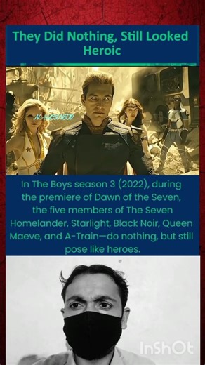 The Boys S3's Most Ironic Hero Pose#marvel#theboys#homelander#trending#ytshorts#shorts#fyp
