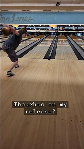 Slow-motion bowling release