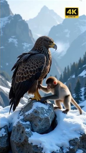 Harpy Eagle Meets Monkey: Unbelievable Jungle Encounter at Dawn! | #HarpyEagle