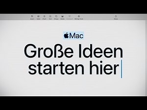 Große Ideen starten auf dem Mac | Apple