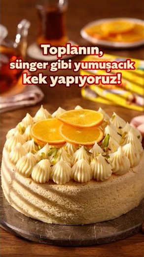 Sünger Gibi Kek Nasıl Yapılır?