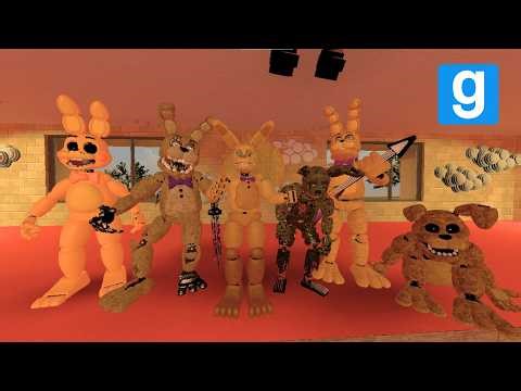All FNAF SpringBonnie Animatronics | Garry's Mod