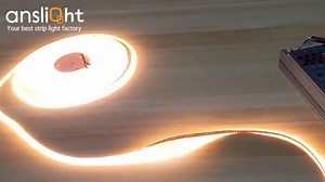 DC12V 24V Flexible Bendable 384 LED/m COB LED Light Strip 3mm. Factory direct sales, friends are welcome to inquire and order. 🤝🤝 #light #lighting #lightingdesign #strip #striplight #COB #LED | COB Strip-Anslight