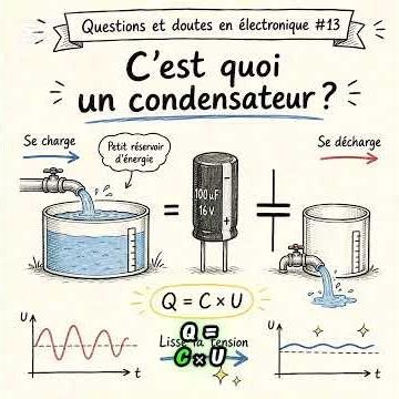 Condensateur : à quoi sert-il vraiment ? Explication simple pour débutants | Électronique #13