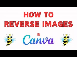 How To Reverse An Image In Canva | PC Tutorial