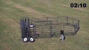 145K views · 19 reactions | Wrangler Portable Corral Fold Out | Extreme Machines | Facebook