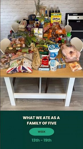 Feeding a Family of 5 for £135.99 | What We Actually Ate #BudgetMeals #FamilyFood #WeeklyShop