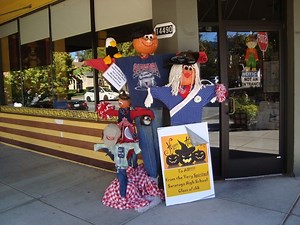 Saratoga Village Scarecrows