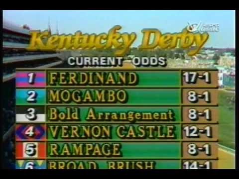 1986 Kentucky Derby - Ferdinand