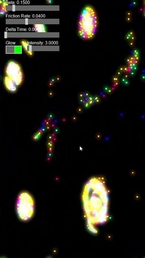 Particle Life - High FPS - Python