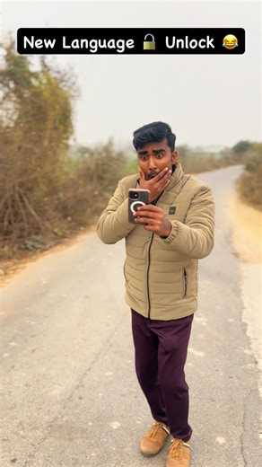Crazy Turn on Instagram: "New Language 🔓 Unlock 😂 . . #reelsviral"