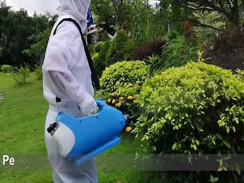 Longray Battery Portable ULV 3600B Demo Video || How To Use 3600B Machine || Longray Fogger Machine