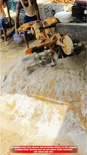 Innovative Tractor Mixer Machine System: Best DIY Concrete Mixing Efficiency