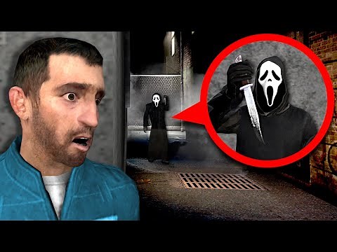 GHOSTFACE FROM SCREAM IS AFTER ME! - Garry's Mod Gameplay