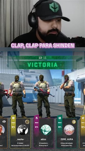 ShindeN on Instagram: "A LOS TIBURONES SE LOS CORRE 😈 Ganamos 2x0 y seguimos avanzando en la ESL Challenger #esports #cs2 #csclip #shinden"