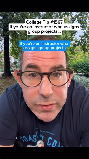 Harlan Cohen | College Tip 1567: If you’re an instructor who assigns group projects... #professor #groupproject | Instagram