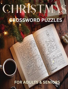 Christmas Crossword Puzzles for Adults & Seniors - Etsy