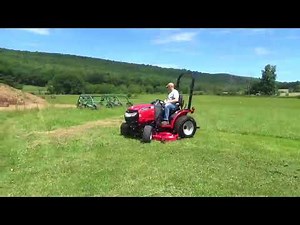 2015 Mahindra Max 22 Compact Tractor Belly Mower 4X4 Diesel 3 Point Hitch 540 PTO
