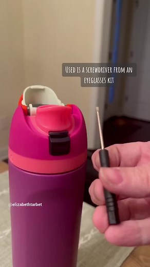 How to replace the button on an owala waterbottle #owala #owalawaterbottle