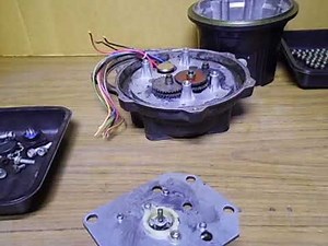 Yaesu G-2800 rotator strip down for repair & services