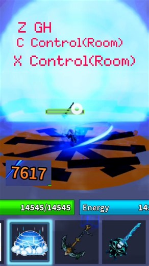 Combo de Control e God Human (MOBILE)#pvp #mobile #control # blox fruits