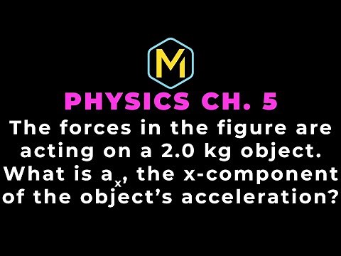 5.10 Mastering Physics Solution-"The forces in Figure P5.10 are acting on a 2.0 kg object. What is a