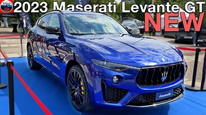 NEW 2023 Maserati Levante GT - Overview REVIEW exterior - YouTube