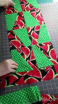 Table topper super simple amazing patchwork ✅❤️