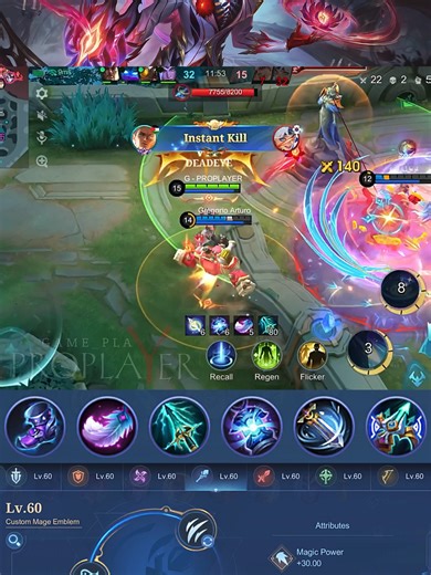 28 Kills!! Natan VS Top Global Hylos (Part 14) - MLBB #gameplayproplayer #natan #MLBB