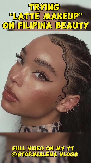 Filipina Beauty Tries Latte Makeup | Makeup Tutorial