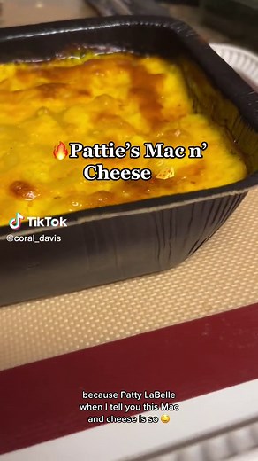 Pattie's Mac n' Cheese - Delicious Recipe by Pattie Labelle