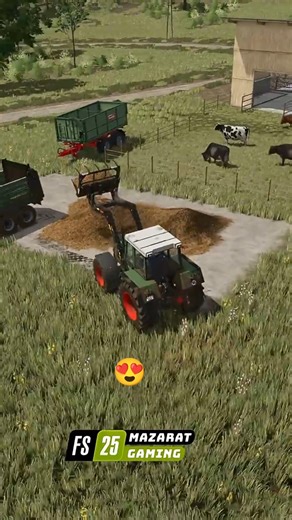 Loading and Spreading Natural Manure 🚜🌱 | FS25