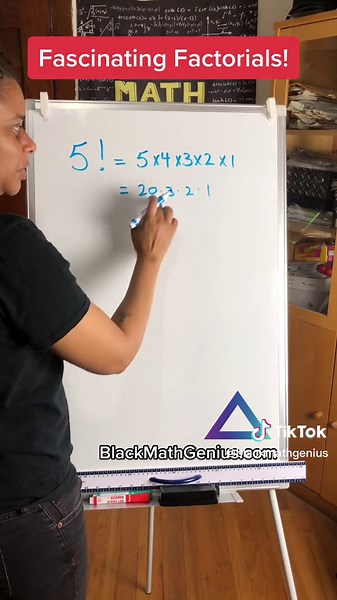 Boost your (and your child’s) math confidence by learning a advice concepts early. #BlackMathGenius #learnmath #MathFun #Math #factorials